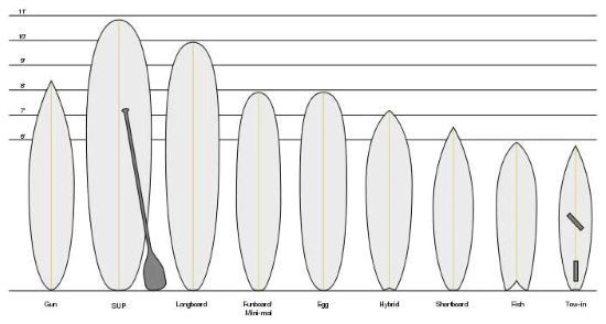 person choosing a surfboard