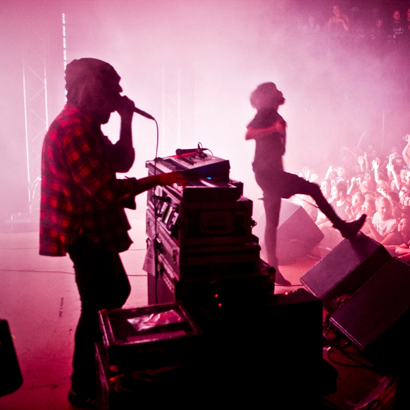 Alice Glass and Ethan Kath