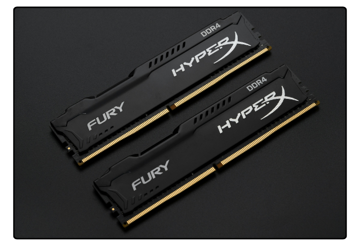Two Sticks of DDR4 HyperX RAM