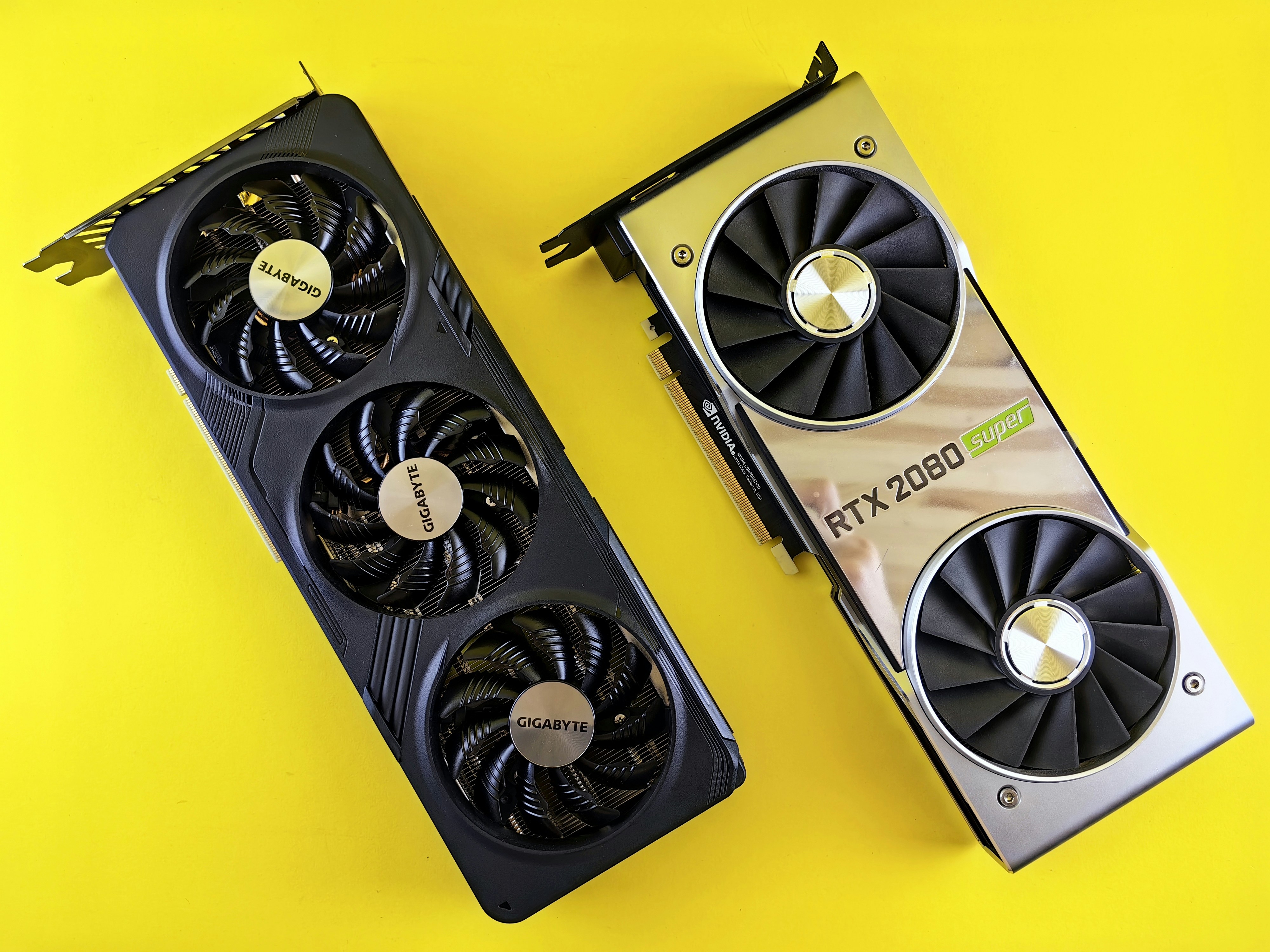 two graphics cards