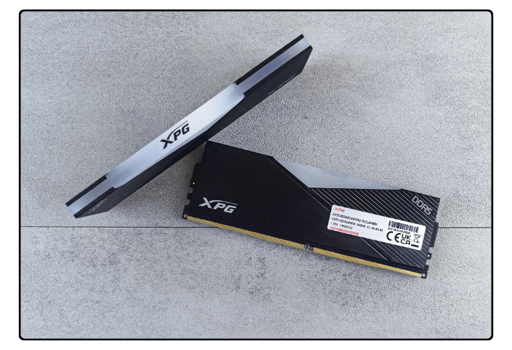 XPG RAM on concrete