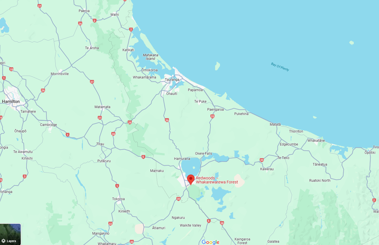Redwoods Location