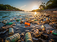 Bottles Scatttered in Waterway
