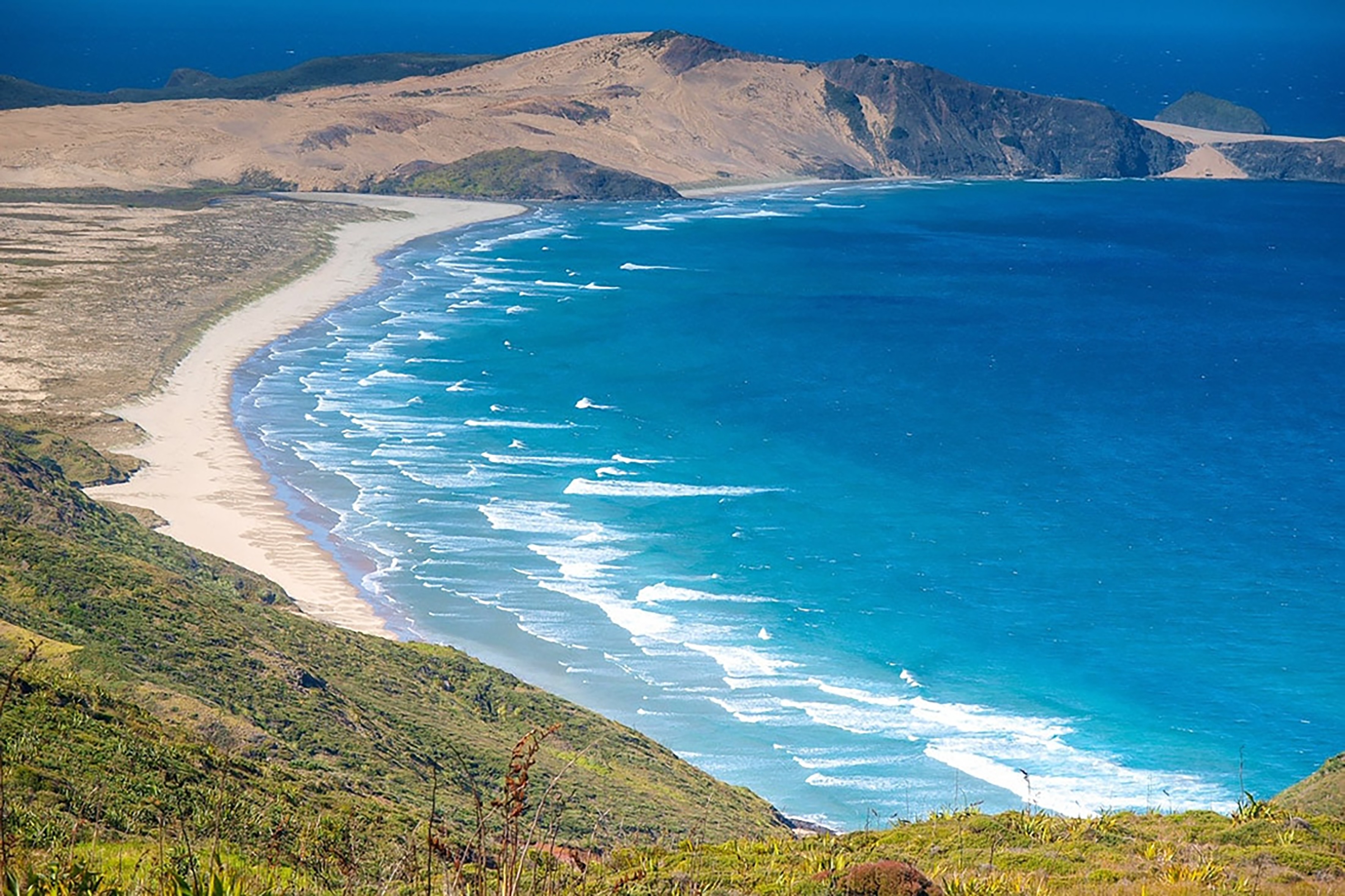 Image of 90 Mile beach in New Zealand