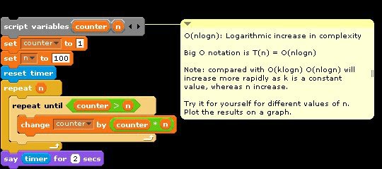 n(logn) Big O