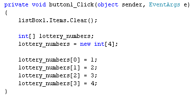 Assign values to each array position