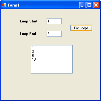 Answers are now in the List Box