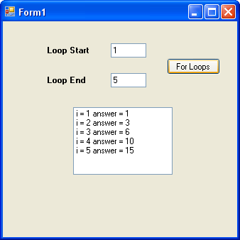More information in the List Box