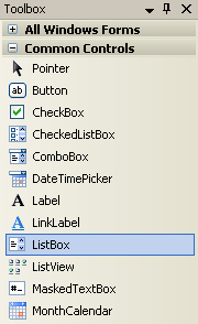 A C# List Box