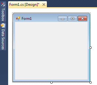 A Windows Form in C# .NET 2010