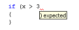 A Syntax Error in C#