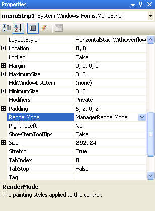 The RenderMode Property