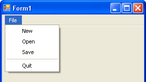 The menu strip is no longer blue