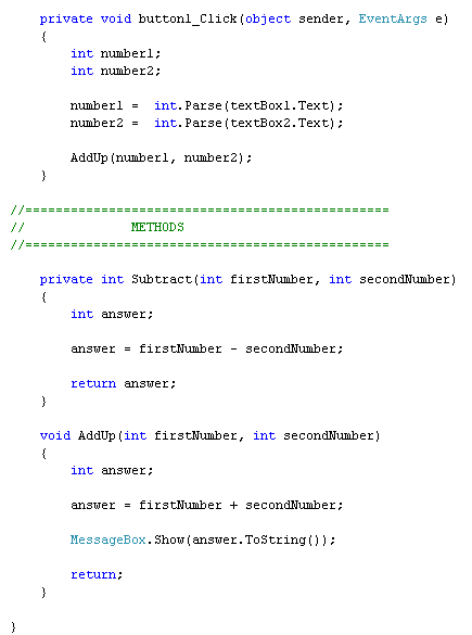 What your coding window should look like