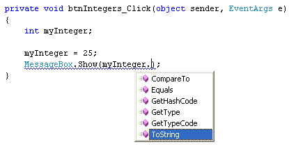 Convert ToString Method