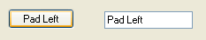 A Text Box before Pad Left