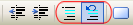 The Comment icons on the Visual C# toolbar