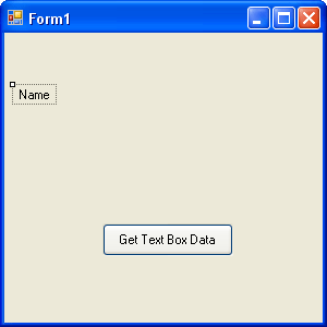Properties of the Label have been changed