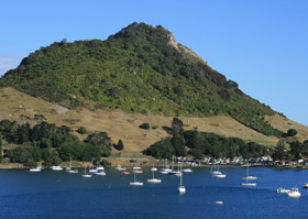 A picture of the Mount looking over Pilot Bay